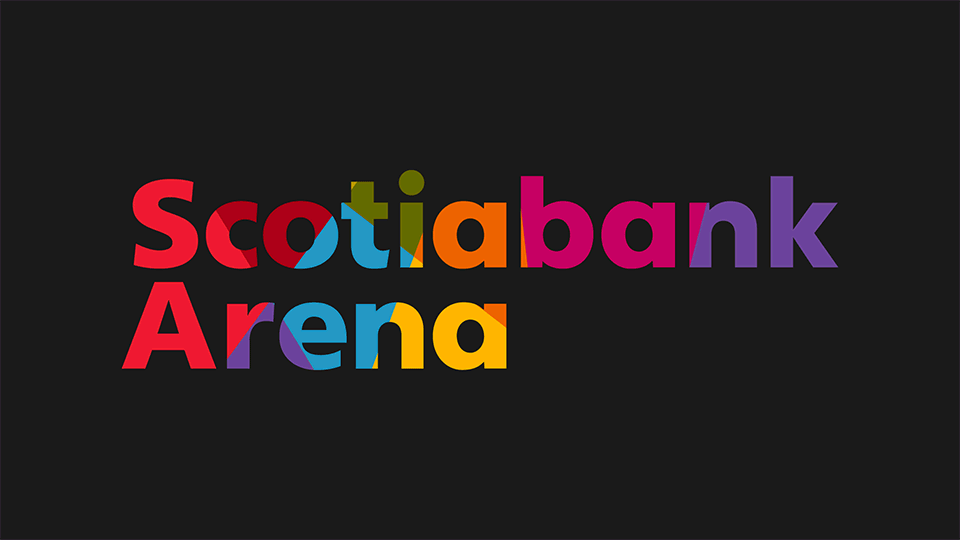 Scotiabank Arena motion logo