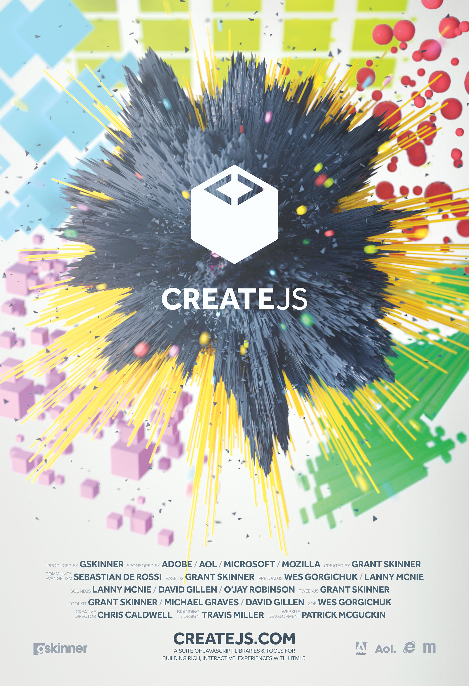 CreateJS - Poster