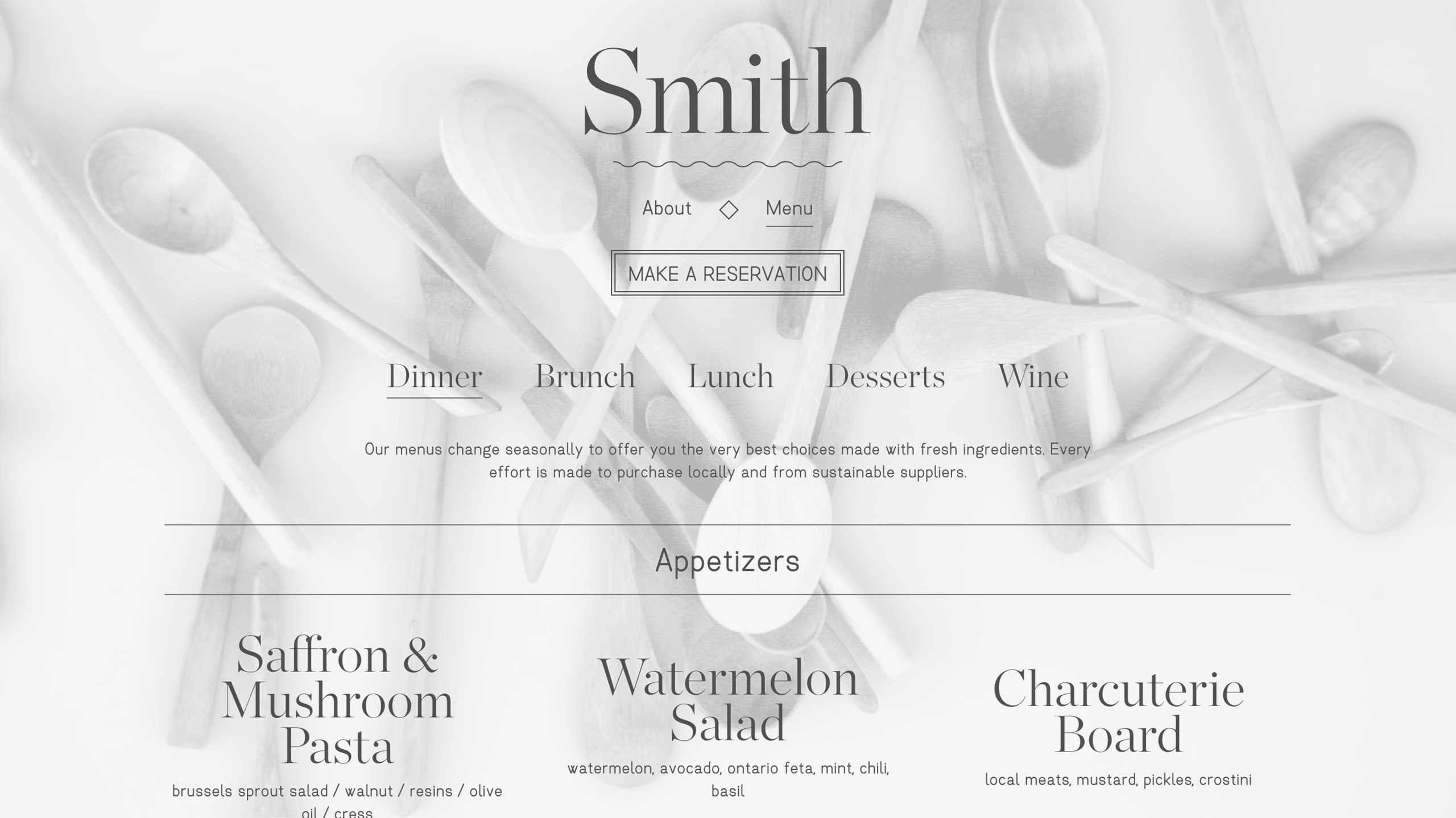 Smith Restaurant - Website Image